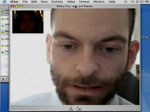 Katherine's desktop, chatting with Jeff
