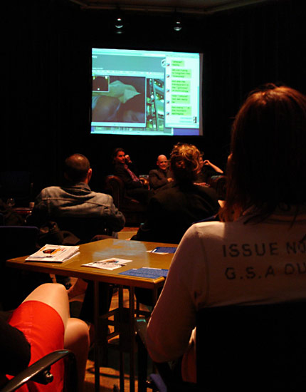 Salon panel discussion