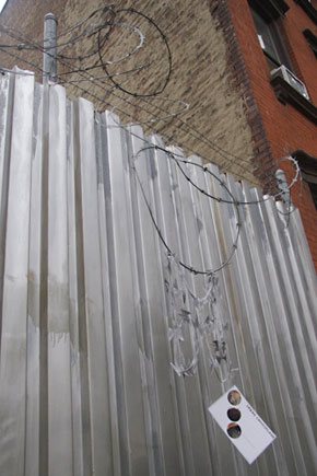 Urban Camouflage: Razor Wire
