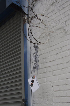 Urban Camouflage: Razor Wire