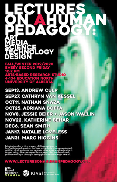 Lectures on Ahuman Pedagogy