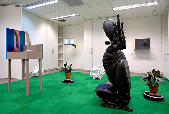 
THEM installation view at SPRING/BREAK Art Show