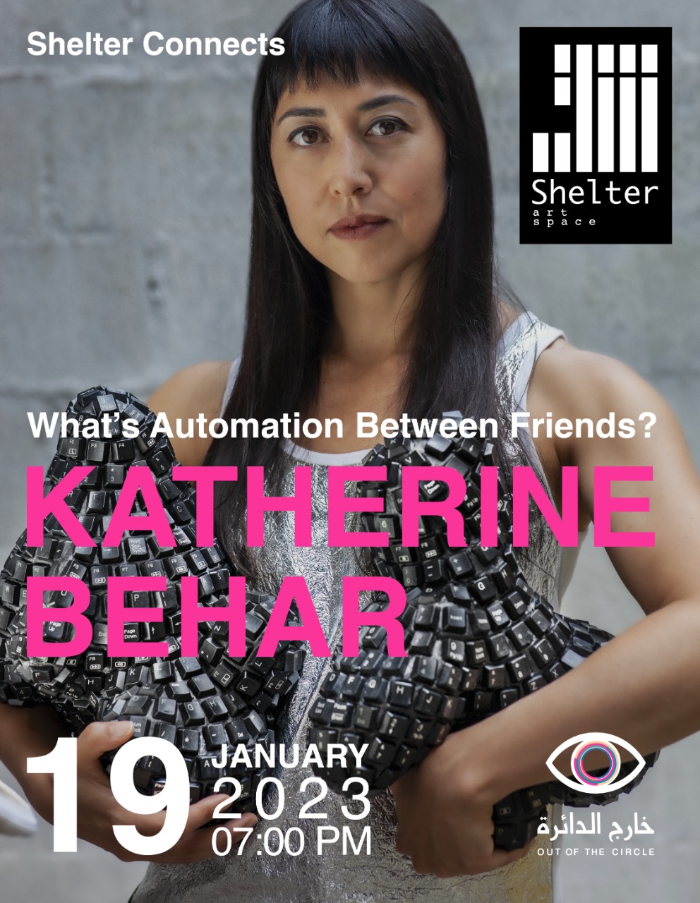 Shelter Art Behar Lecture Flyer