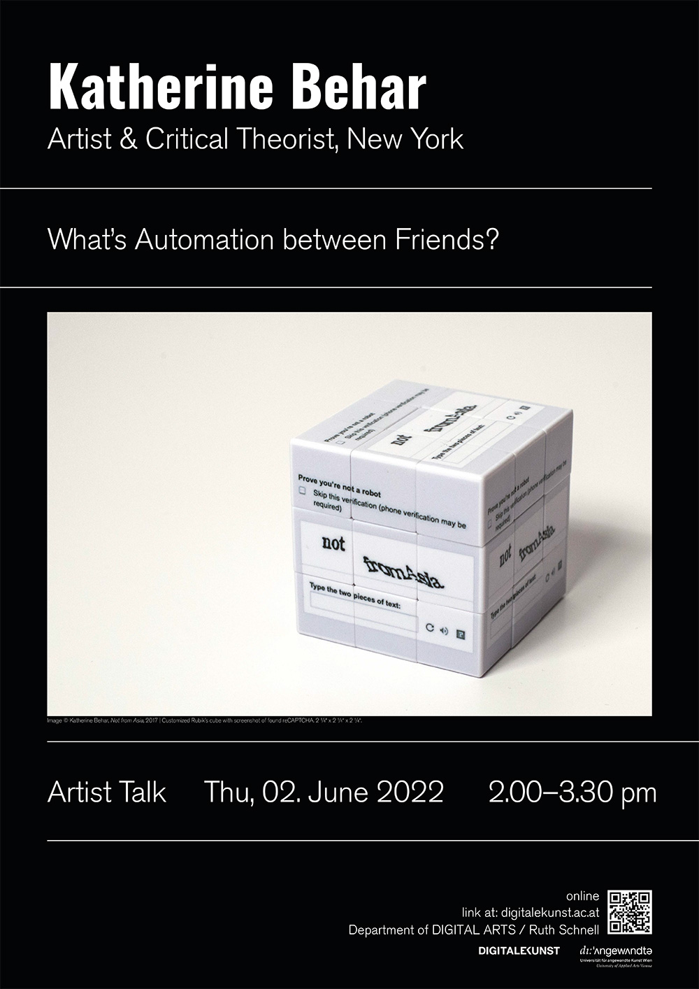 University of Applied Arts Vienna - Flyer